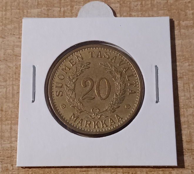 20 Mk 1938 Alumiini / Pronssi KL 7/8