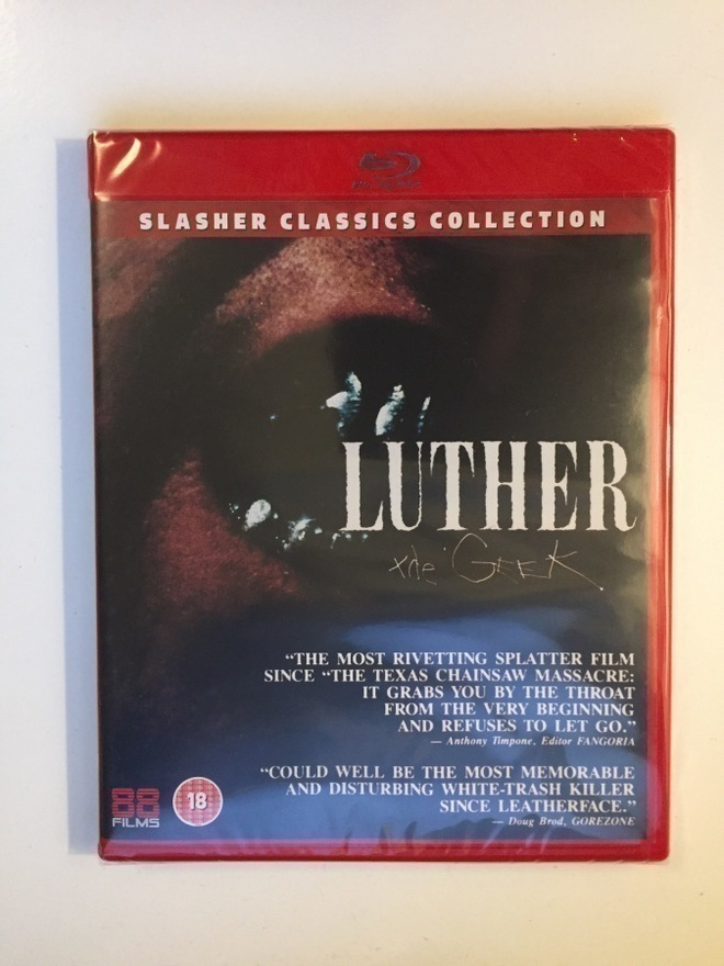 Luther the Geek (Blu-ray) Slasher Classic 29# (1990) UUSI