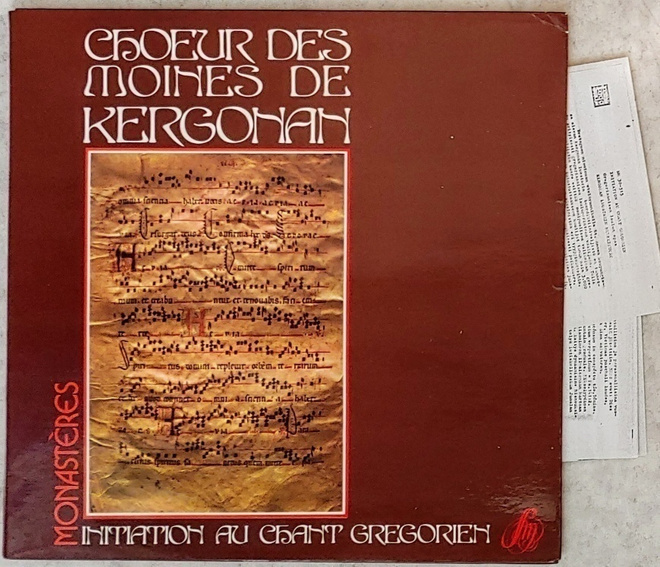INITIATION AU CHANT GREGORIEN – Ransk. LP 1987 + Fugan liite