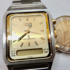 VANHA Kello Citizen Alarm Chronograph Water Resist KOMEA - pikkukuva 1