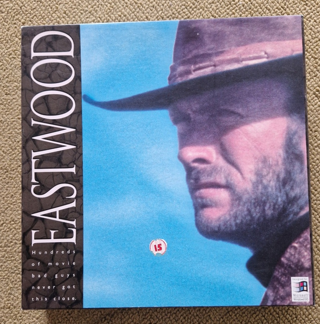 Clint Eastwood CD Rom Collector Set Starwave...1995