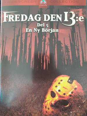 FRIDAY THE 13. PART 5, A NEW BEGINNING DVD