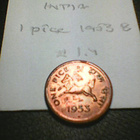Intia 1 pice 1953B km#1.4 - pikkukuva 1