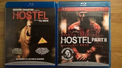 HOSTEL (2005) UNRATED + HOSTEL: PART II (2007) UNRATED OOP!!