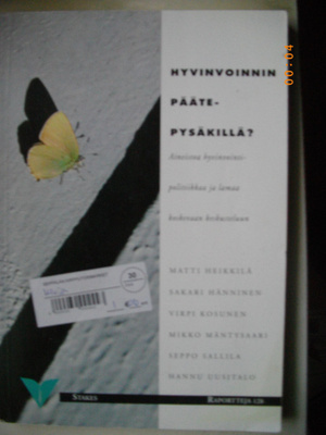 Hyvinvoinnin päätepysäkillä?