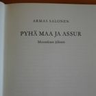 Armas Salonen:Pyhä maa ja Assur.Sid. - pikkukuva 3