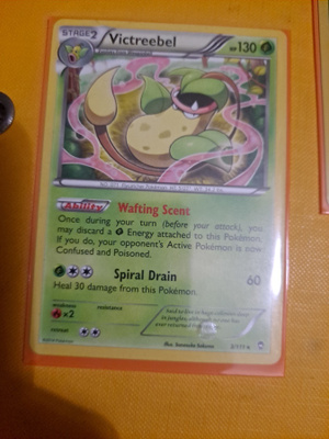 Victreebel 3/111 Furious Fists Rare card