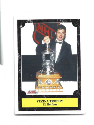 ED BELFOUR - VEZINA TROPHY #321 SCORE - CANADIAN
