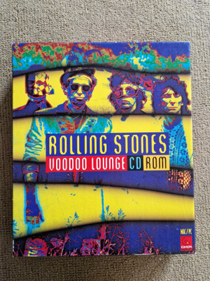 Rolling Stones Voodoo Lounge CD Rom Interactive 1995...