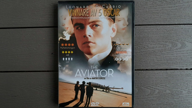 DVD: The Aviator / Lentäjä (Leonardo DiCaprio 2004)