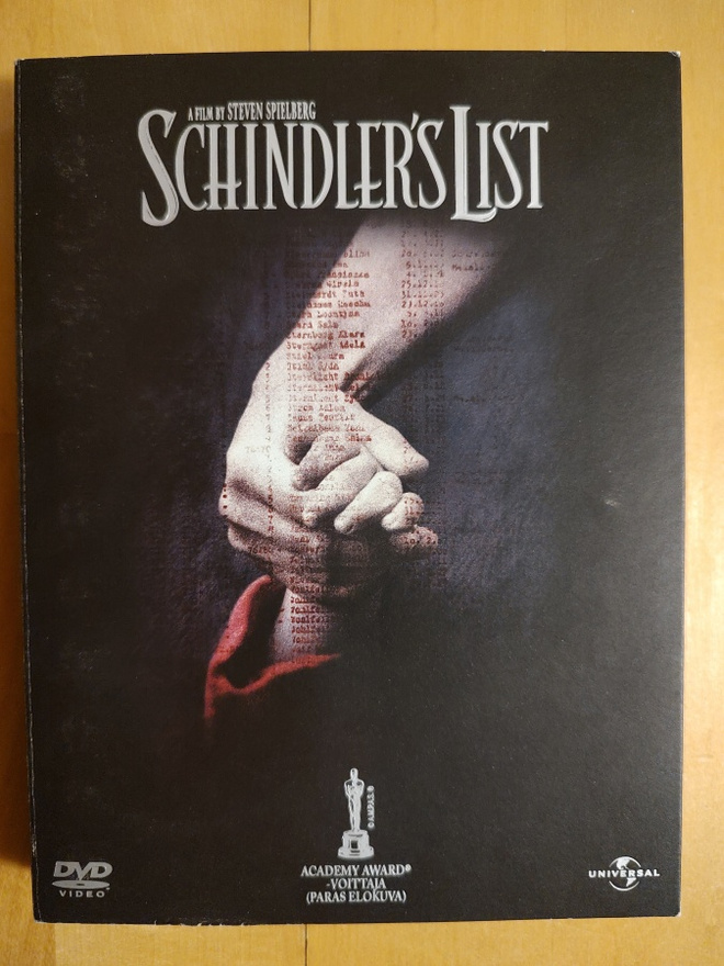 Schindler's List (Schindlerin lista) DVD digipack