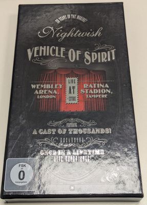 Nightwish - Vehicle Of Spirit (3DVD) MINT!!