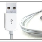 Valkoinen iPhone 4 /  iPad / iPod - 30 pin kaapeli #30212 - pikkukuva 1