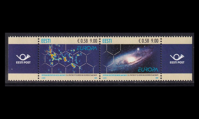 Eesti 637-8p ** Europa astronomia (2009)