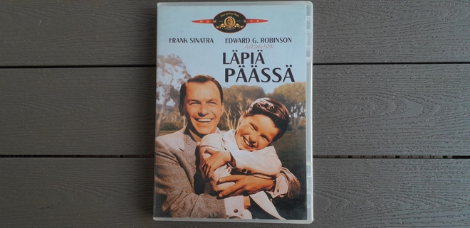 DVD: Läpiä Päässä (Frank Sinatra, Edward G. Robinson 1959)