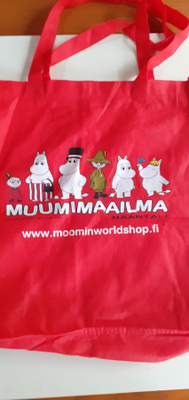 MUUMIMAAILMA PUNAINEN KAUPPAKASSI