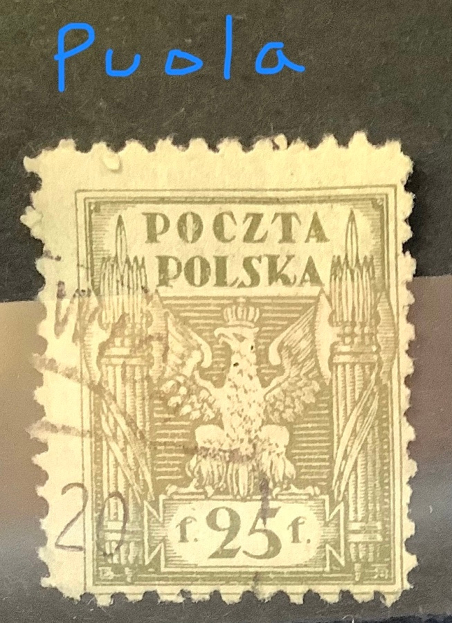 Puola 25 f. kotka