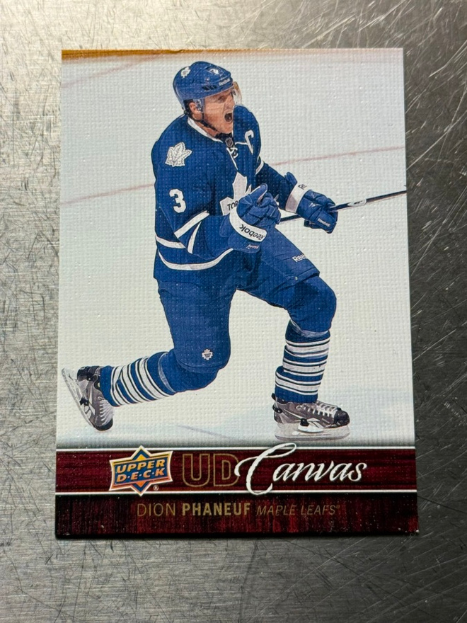 2012-13 Upper Deck Canvas #C78 Dion Phaneuf