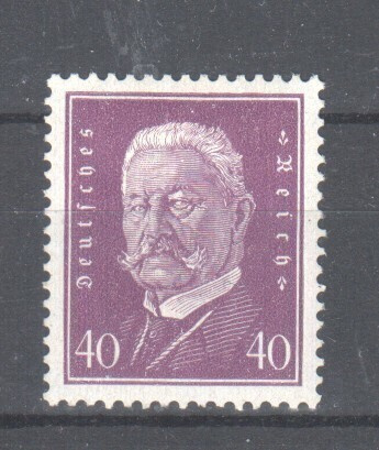 Saksa 1929 LaPe 417 liimakkeellisena