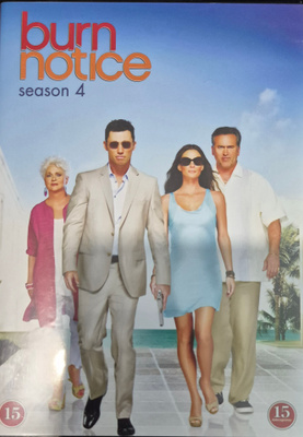 Burn Notice 4. Kausi -DVD