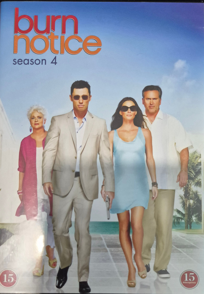 Burn Notice 4. Kausi -DVD