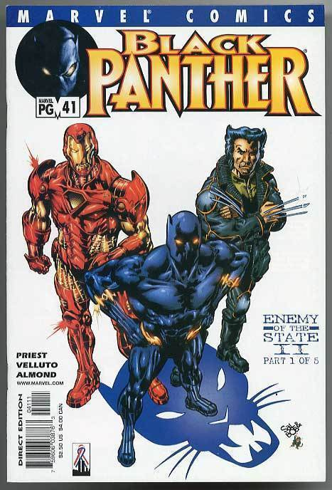 Black Panther #41-45: Enemy of the State 1-5 (Marvel; 2002)