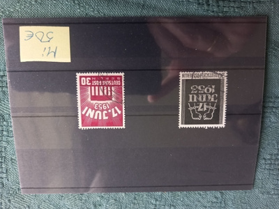 Postimerkit Berlin 1953 2 kpl