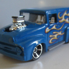 Ford 1956 Mattel pienoismalli - pikkukuva 1