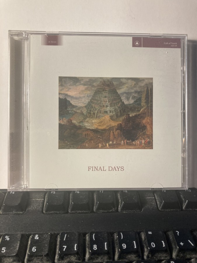 CULT OF YOUTH: Final Days, CD, uusi