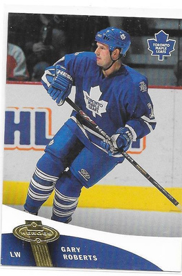 2000-01 UD Heroes #109 Gary Roberts Toronto Maple Leafs