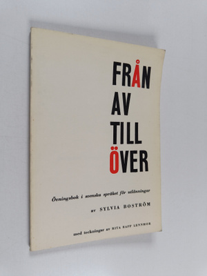 Sylvia Danielson : Från av till över : övningsbok i svens...