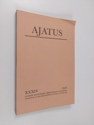 Ajatus 34 : Suomen filosofisen yhdistyksen vuosikirja 1972