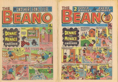 The Beano Comic 1985-1987 (8 issues)