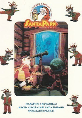 Postikortti, Santa Park, Napapiiri