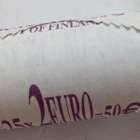 Suomi 25 x 2 Euro Täysi Rulla Sokko Klaava - pikkukuva 1