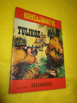 KORKEAJÄNNITYS 11 / 1966 TULIKOE - siisti hyväkuntoinen