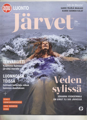 Apu n:o 26 2021 JOHANNA. TERVAN TIELLÄ. ANTTI. Suomen kalat.