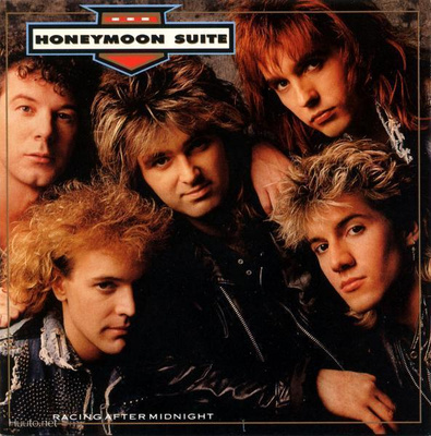 HONEYMOON SUITE :: RACING AFTER MIDNIGHT :: VINYYLI LP 1988