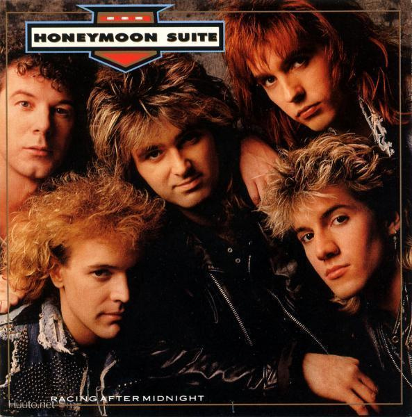HONEYMOON SUITE :: RACING AFTER MIDNIGHT :: VINYYLI  LP 1988