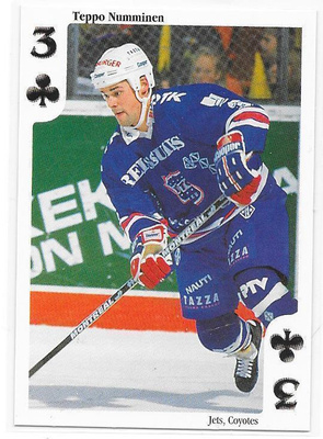 1999-00 CardSet Aces High #C3 Teppo Numminen TuTo