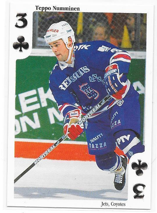 1999-00 CardSet Aces High #C3 Teppo Numminen TuTo