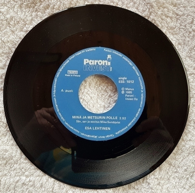 ESA LEHTINEN - MINÄ JA METSURIN POLLE - SINGLE 1985