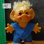Trolli nro 142 : vintage DAM Troll aito vaalea karva hius - pikkukuva 1
