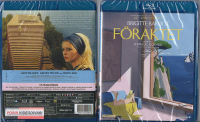 le mepris (54 086) UUSI -SV-BLU-RAY brigitte bardot SF-TXT