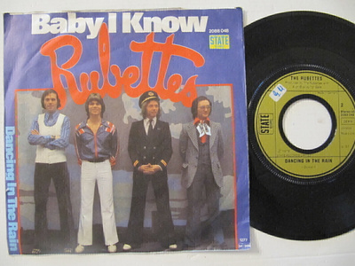 Rubettes Baby I Know 7" sinkku