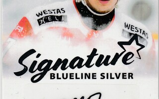 2024/25 Blueline silver Signature Kasper Puutio , Ässät /100