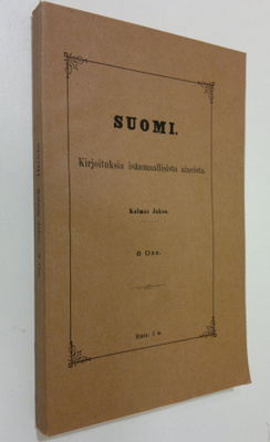 O. Relander : Suomi : Kolmas jakso, 8 osa - Kirjoituksia ...