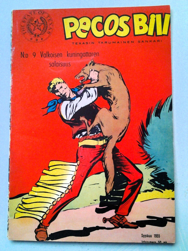 PECOS BILL 9/1955: Valkoisen kuningattaren salaisuus