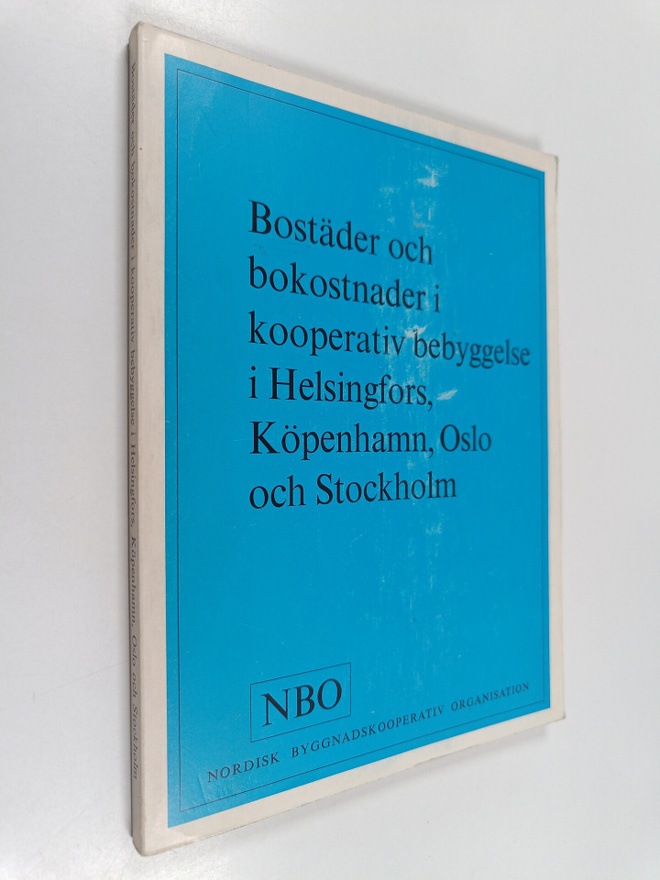Bostäder och bokostnader i kooperativ bebyggelse i Helsin...