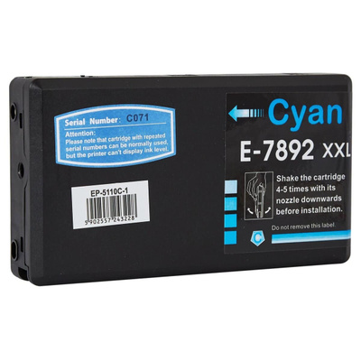 Epson T7892 mustekasetti, syaani – tarvike, premium